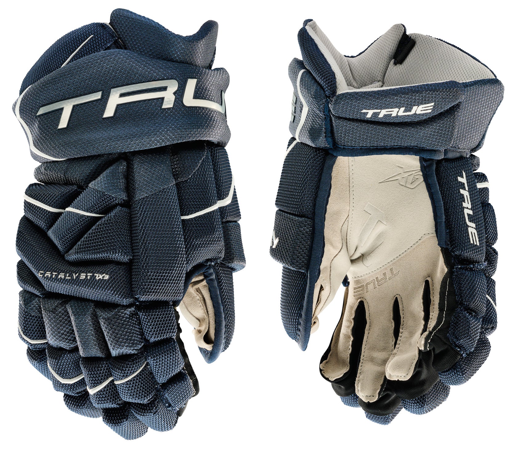 True Catalyst 7X3 Junior Hockey Gloves