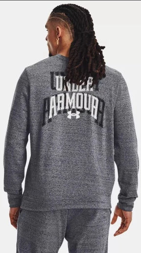 Under Armour Col Rond Graphique Rival Terry Adulte