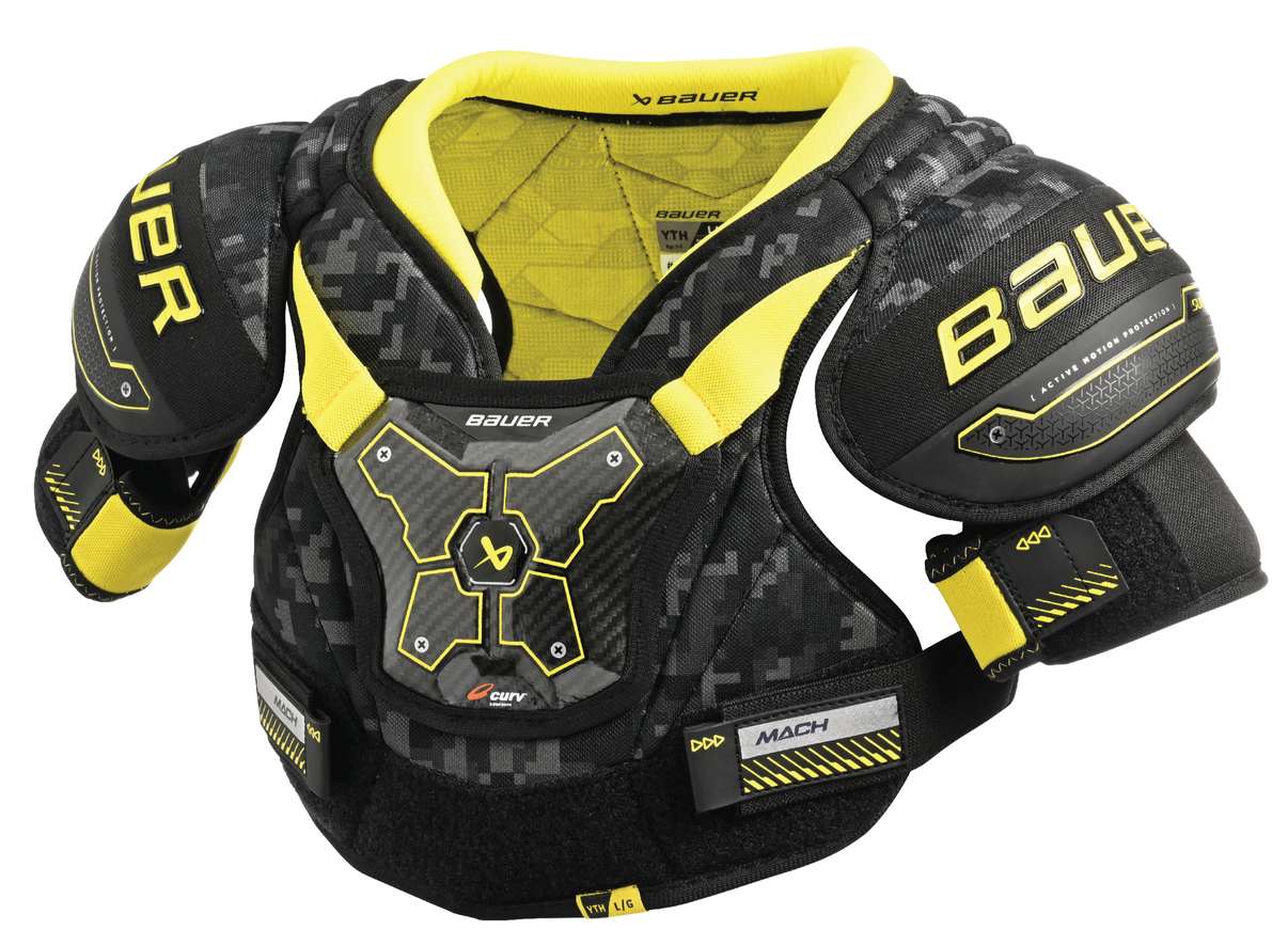 Bauer Supreme Mach Youth Shoulder Pads - Bauer