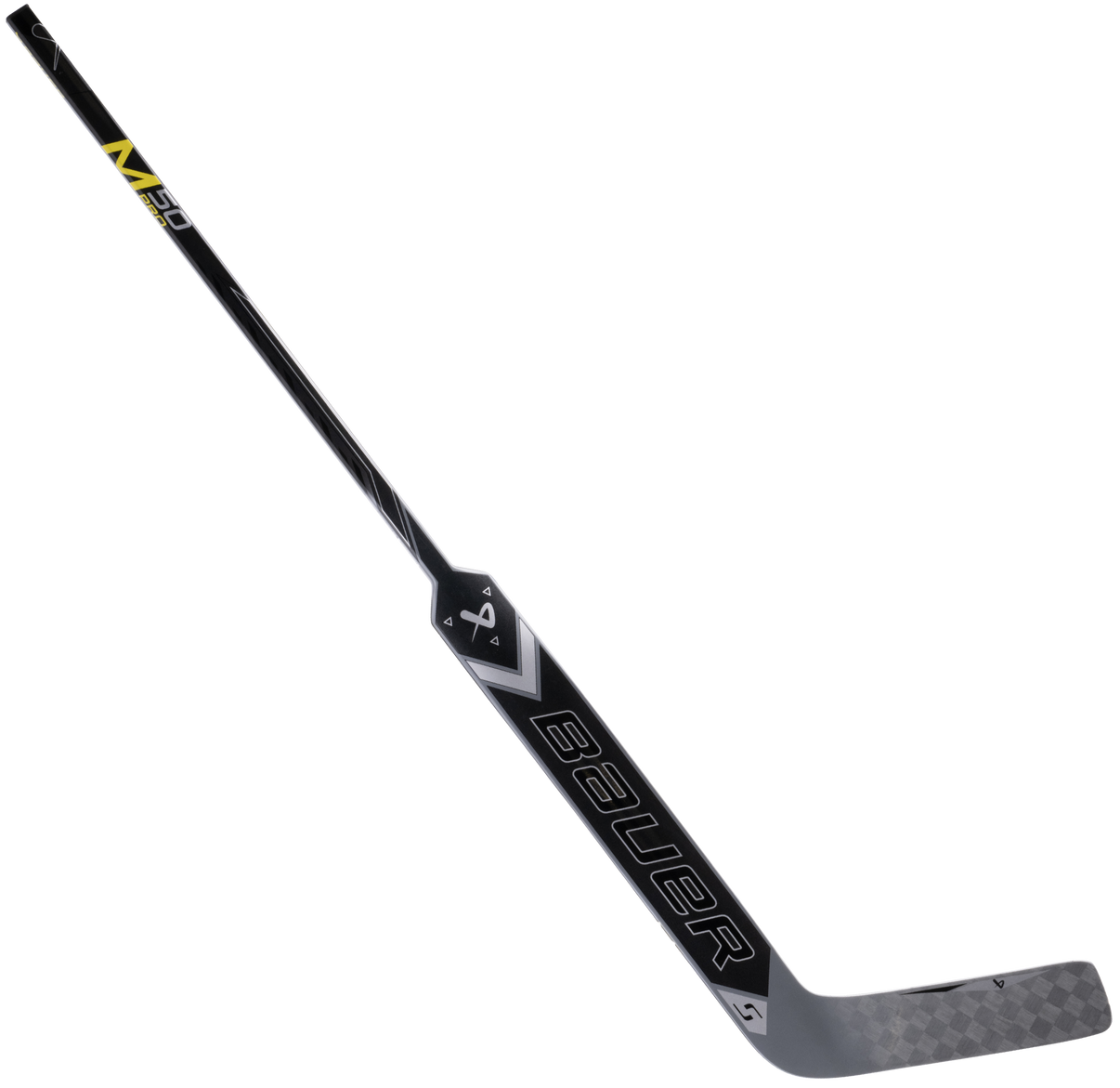 Bauer Supreme M50 Pro Senior Goalie Stick (Silver/Black) - Bauer