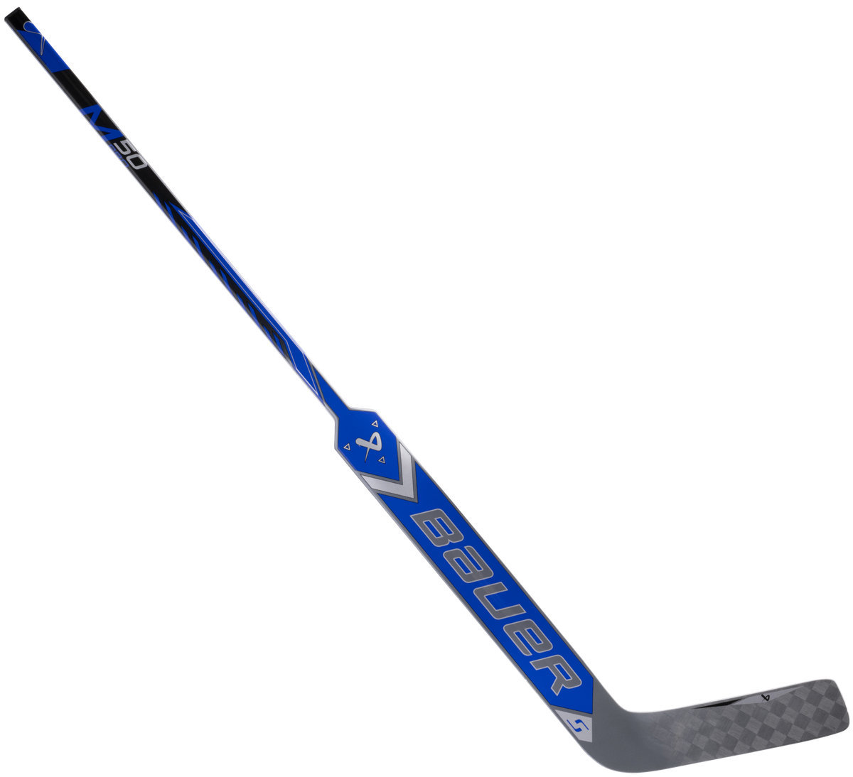 Bauer Supreme M50 Pro Bâton de Gardien Senior (Bleu)