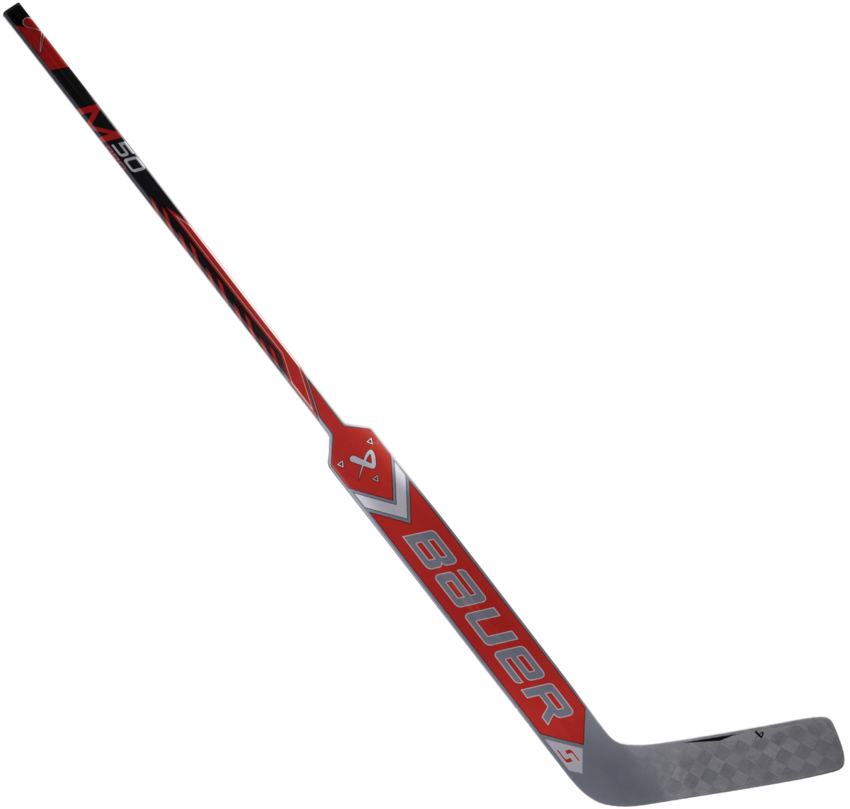 Bauer Supreme M50 Pro Bâton de Gardien Senior (Rouge)