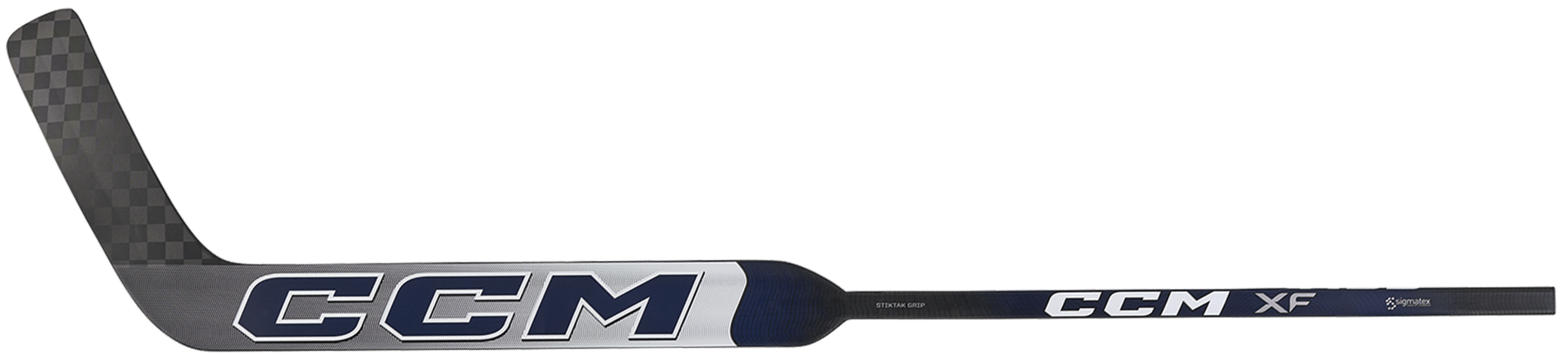 CCM XF Bâton de Gardien Senior (Blanc/Marine)