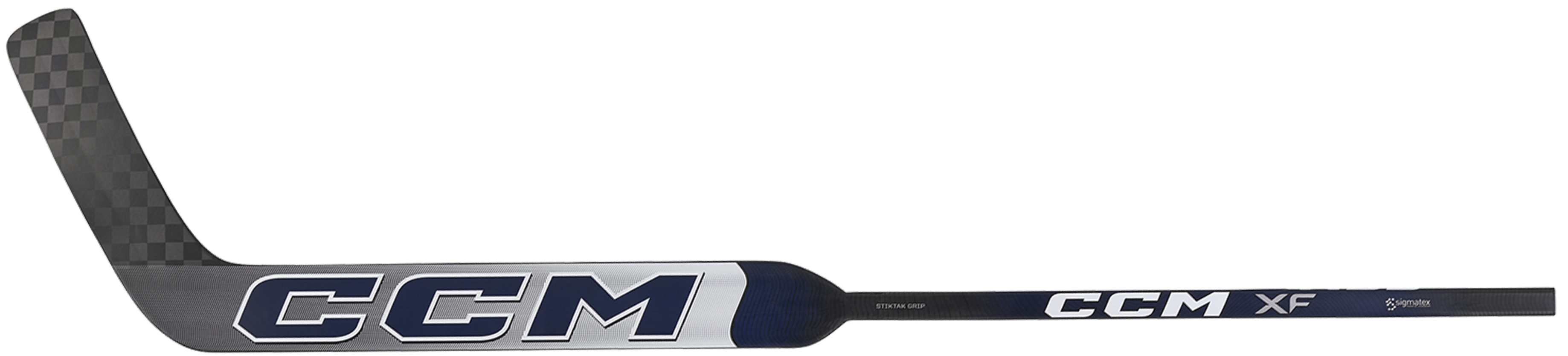 CCM XF Senior Goalie Stick (White/Navy)