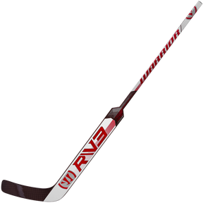 Warrior Ritual V3 Pro Senior Goalie Stick (White/Red)