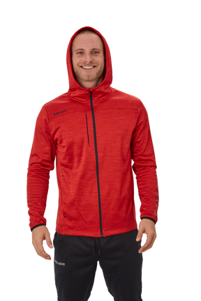 Bauer Vapor Fleece Zip Hoodie Senior