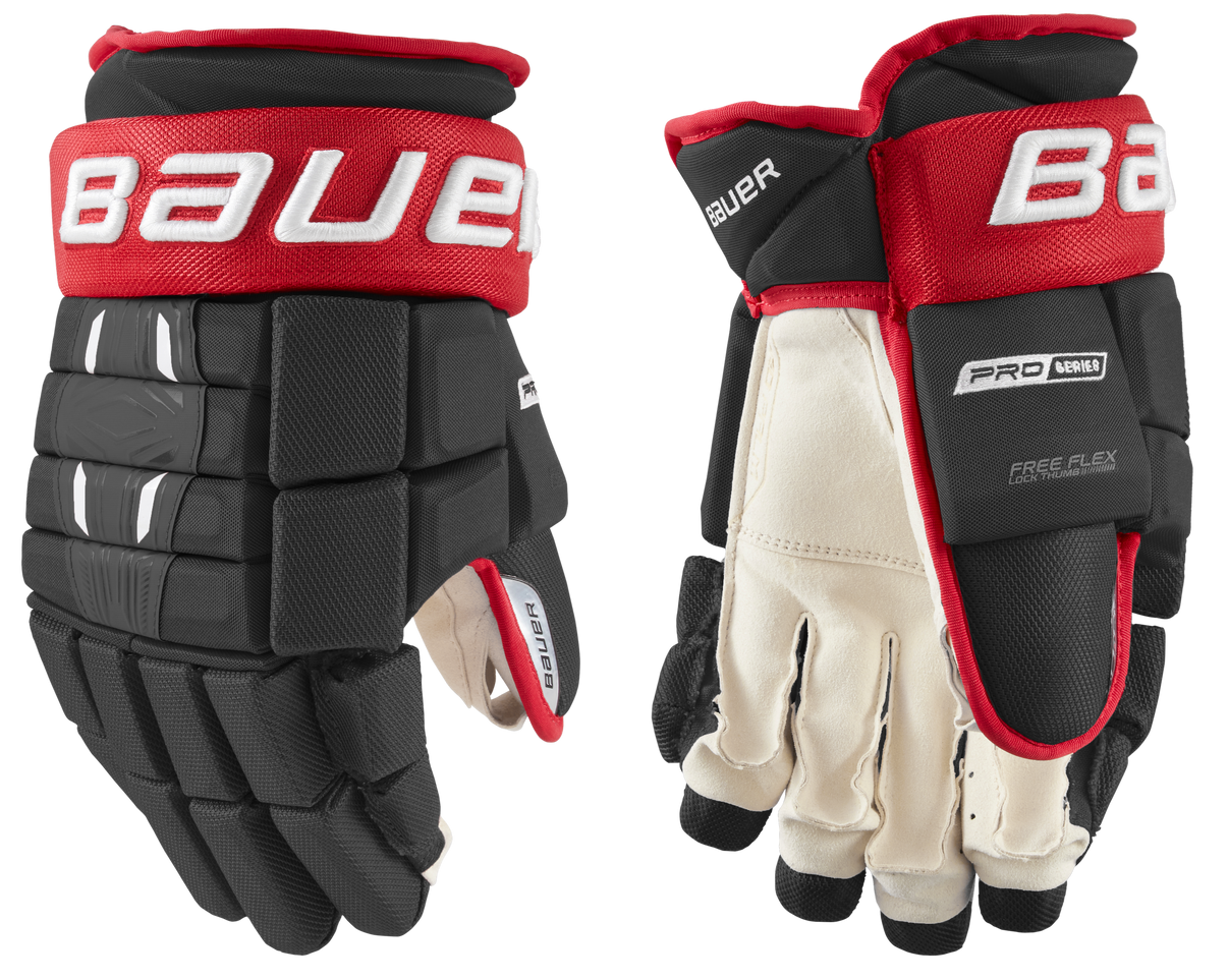 Bauer Pro Series Senior Hockey Gloves - Bauer