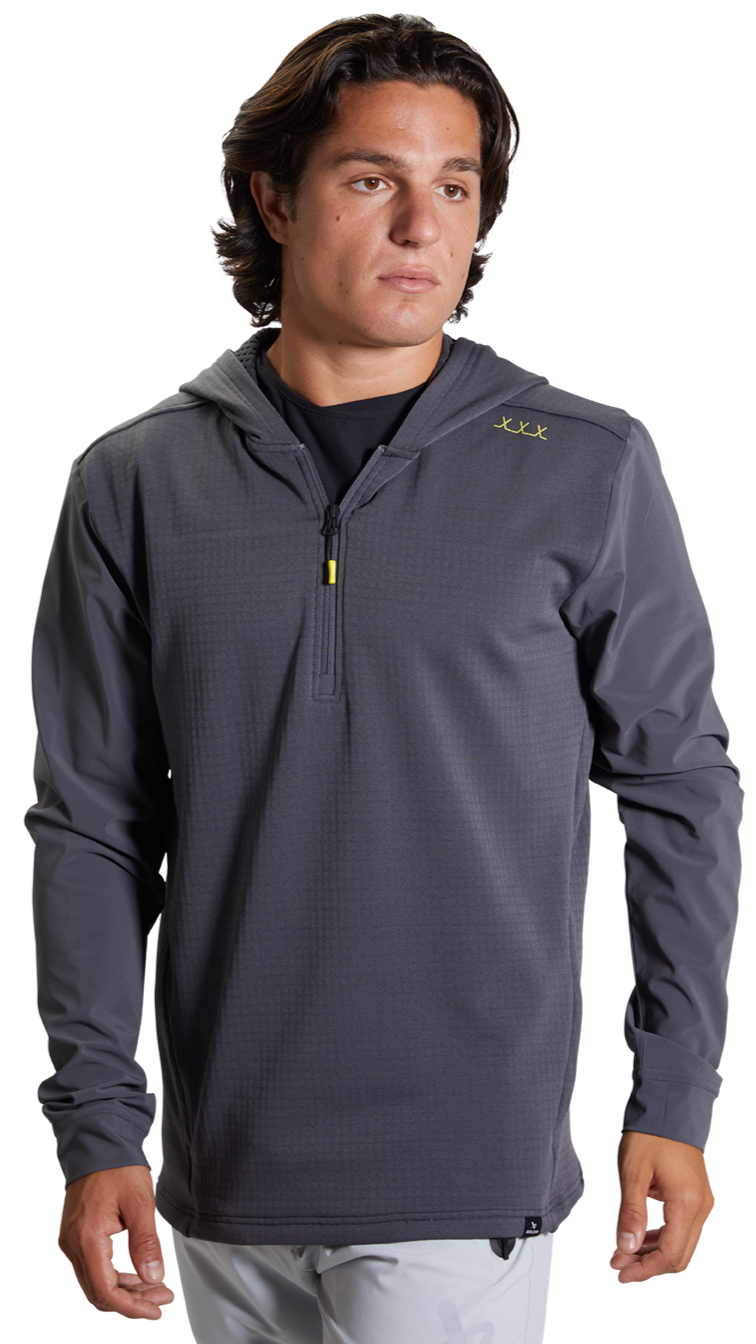 Bauer Fleece 1/4 Zip Hoodie Adult - Bauer