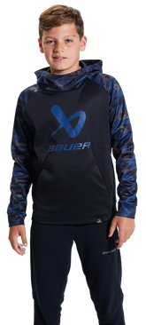 BAUER CHANDAIL À CAPUCHON RAGLAN CAMO ENFANT