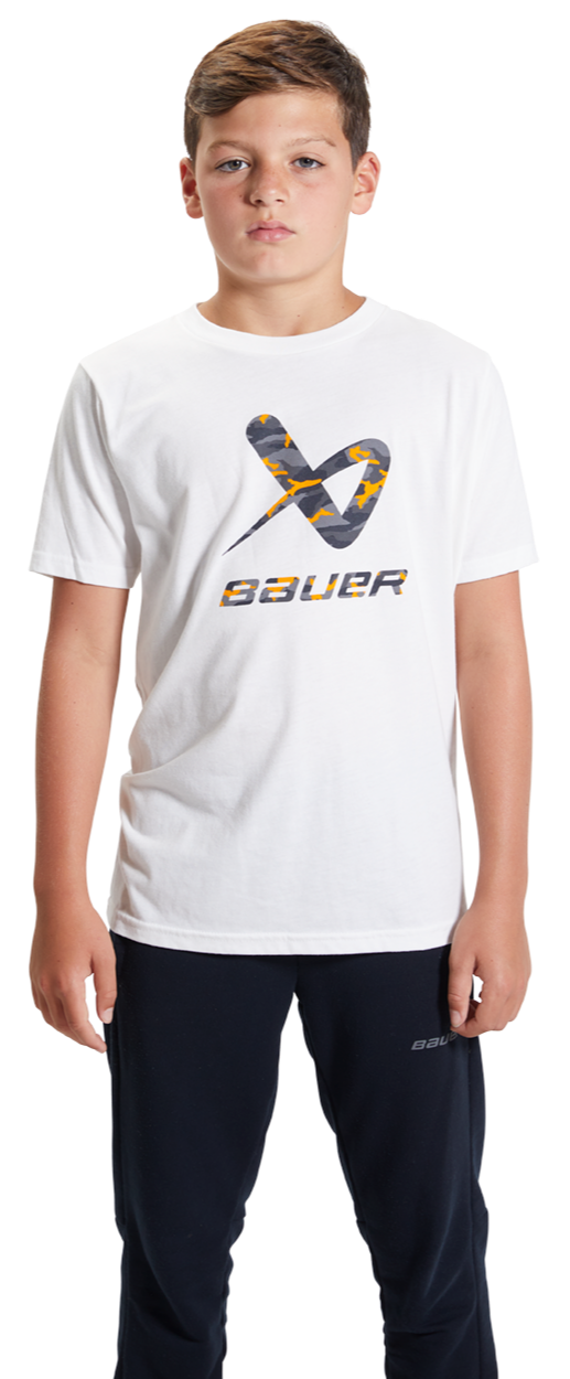 Bauer Camo Lockup Tee Youth - Bauer