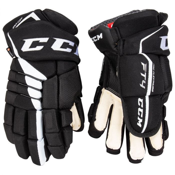 CCM JetSpeed FT4 Junior Hockey Gloves - CCM