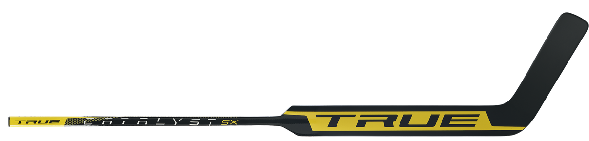 True Catalyst 5X Senior Goalie Stick (Black) - True Hockey