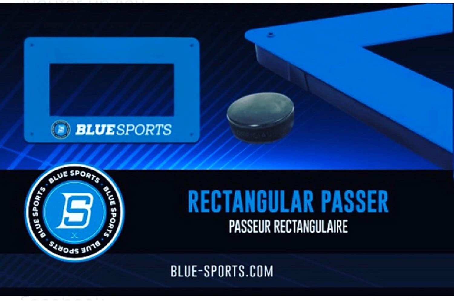 Blue Sports Rectangular Passer