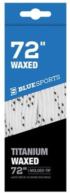 Blue Sports Waxed Laces