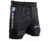 Blue Sports Classic Mesh Short with Cup Senior