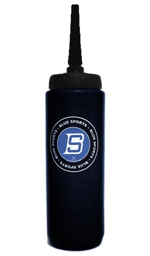 Blue Sports Black Bottle 850 ml Strawcap