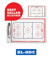 Blue Sports Hockey Deluxe Clipboard