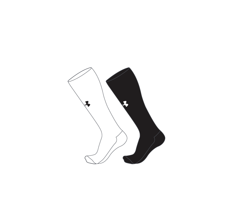 Under Armour Hockey Liner (Socks) Youth - Under Armour