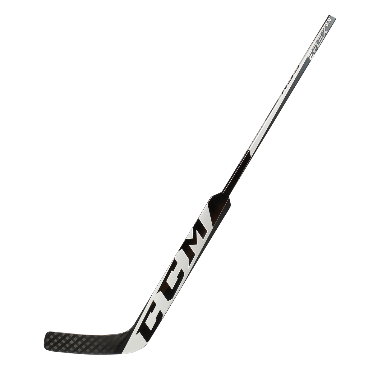 CCM EFLEX 5.5 Senior Goalie Stick (White/Black)