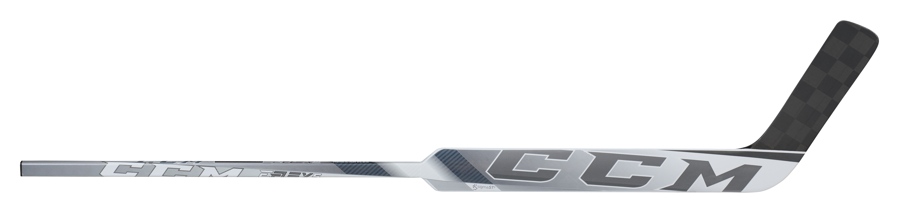 CCM EFLEX5 Prolite Intermediate Goalie Stick (White/Ice Grey)