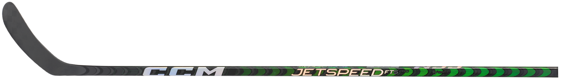 CCM JetSpeed FT5 Pro bâton de hockey intermédiaire (vert)