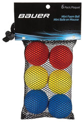 Bauer Mini Foam Balls (6-Pack)