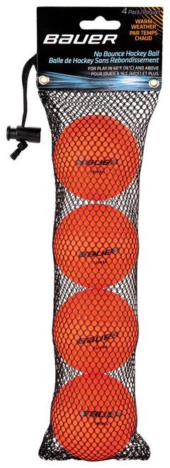 Bauer Warm Orange Balls (4-Pack) - Bauer