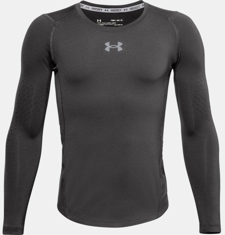 Under Armour Boys' Fitted Grippy Long Sleeve