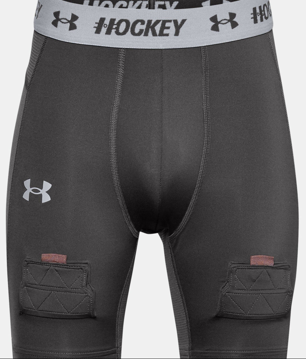Elite Hockey Compression Short with Jock/Tabs for Boys