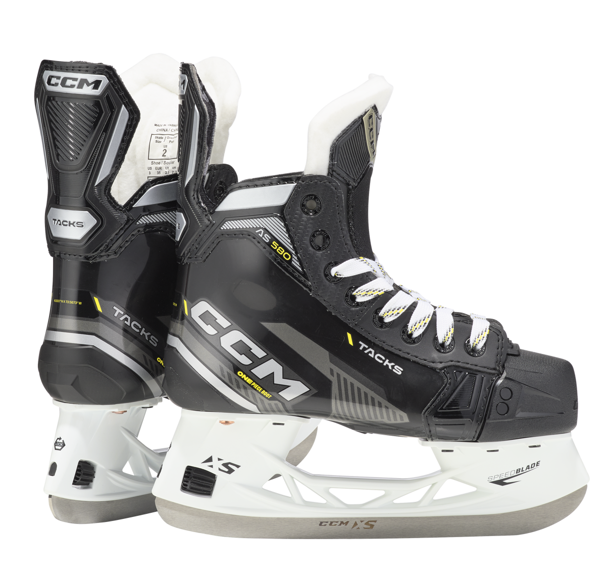 CCM Tacks AS-580 Junior Hockey Skates - CCM