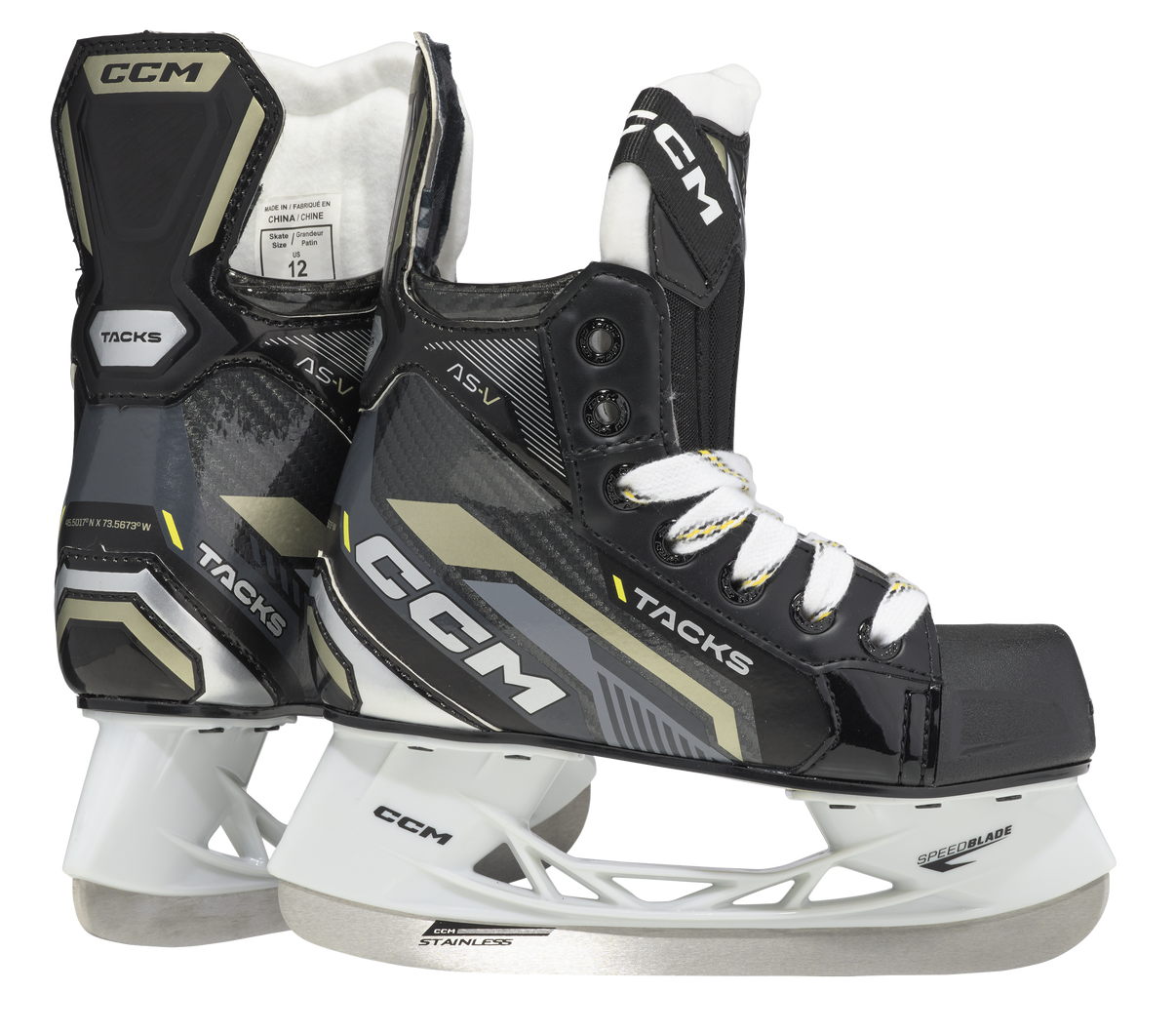 CCM Tacks AS-V Youth Hockey Skates - CCM