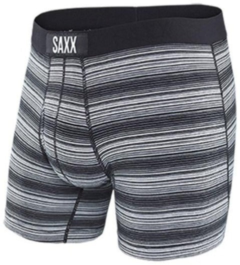 SAXX Ultra Boxer Fly Black Ombre Stripe
