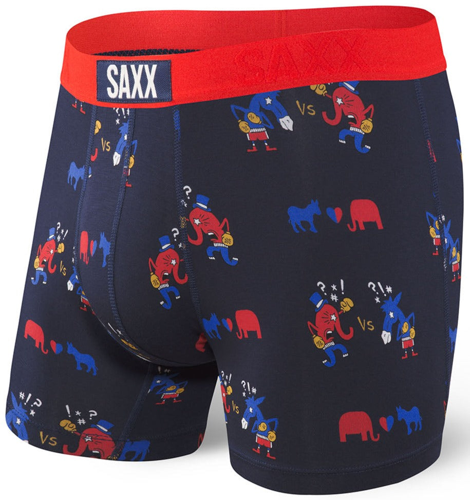 SAXX Vibe Boxer Brief Navy Duel - SAXX