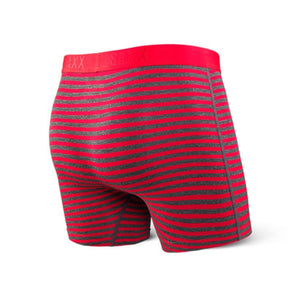 SAXX Vibe Boxer Modern Fit Red Hiker Stripe