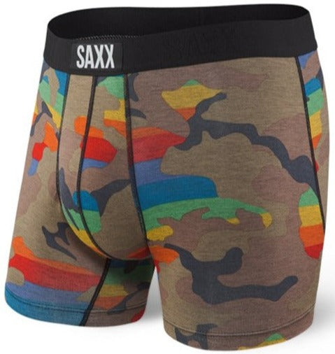 SAXX Vibe Boxer Brief Rainbow Supersized Camo
