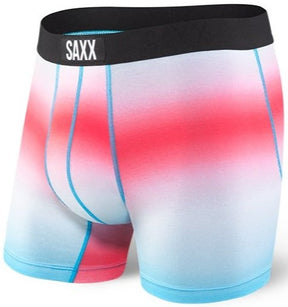 SAXX Vibe Boxer Brief White Diffusion Stripe