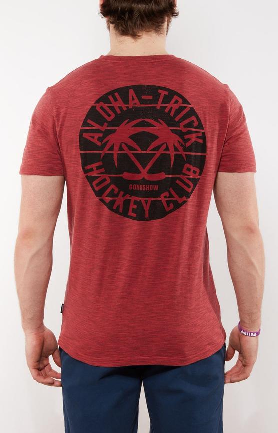 Gongshow Palm Tees Red T-Shirt