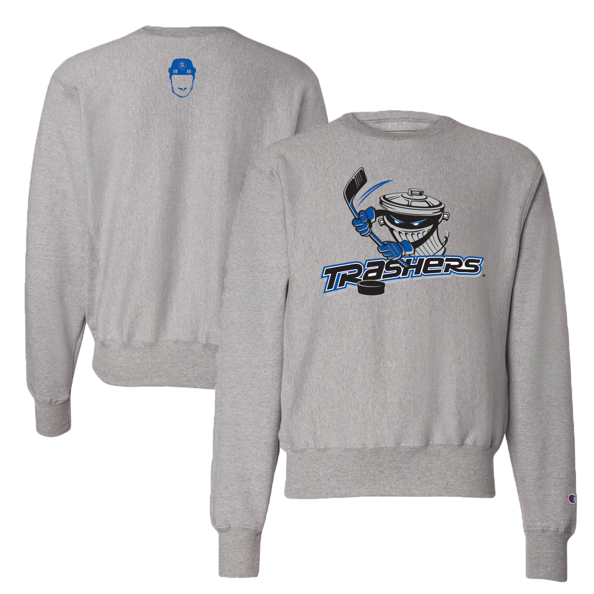 Spittin' Chiclets X Danbury Trashers Premium Crewneck - Barstool Sports