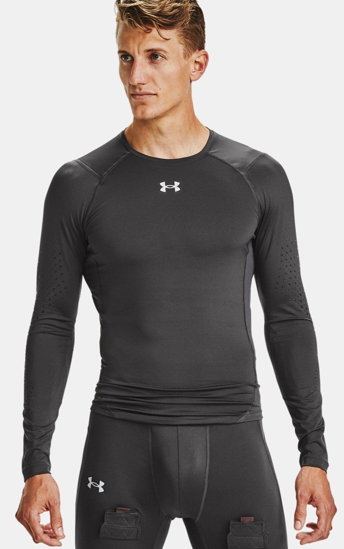 Under Armour Men's Fitted Grippy Long Sleeve