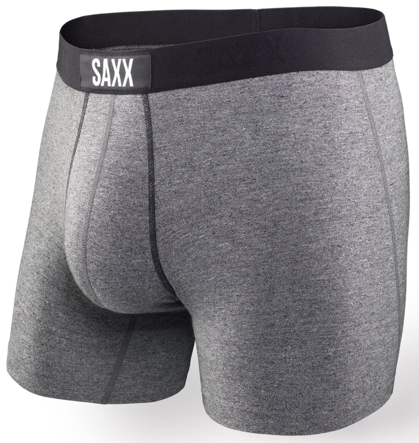 SAXX Vibe Boxer Brief Black/Grey (2-Pack)