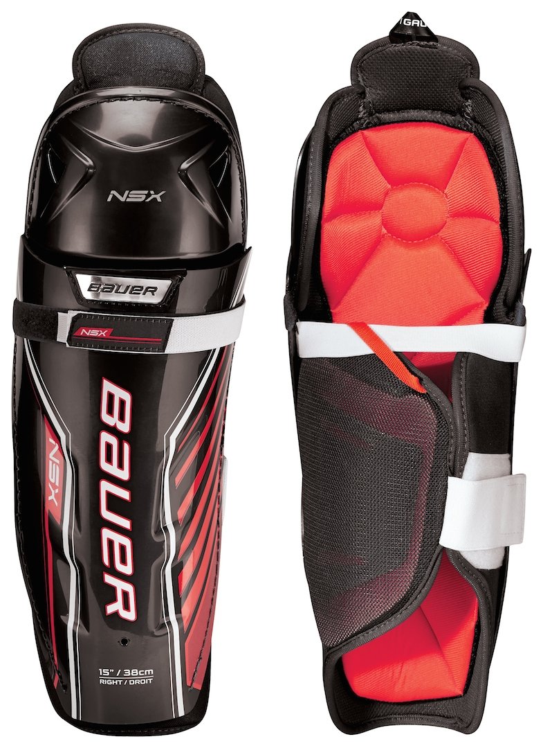 Bauer NSX Junior Shin Guards - Bauer