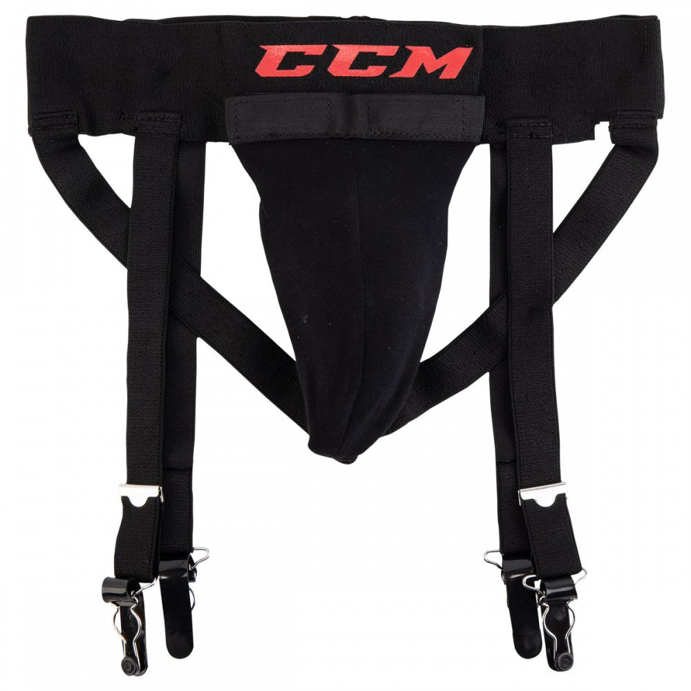 CCM 3-in-1 Junior Jock Strap w/ Cup - CCM