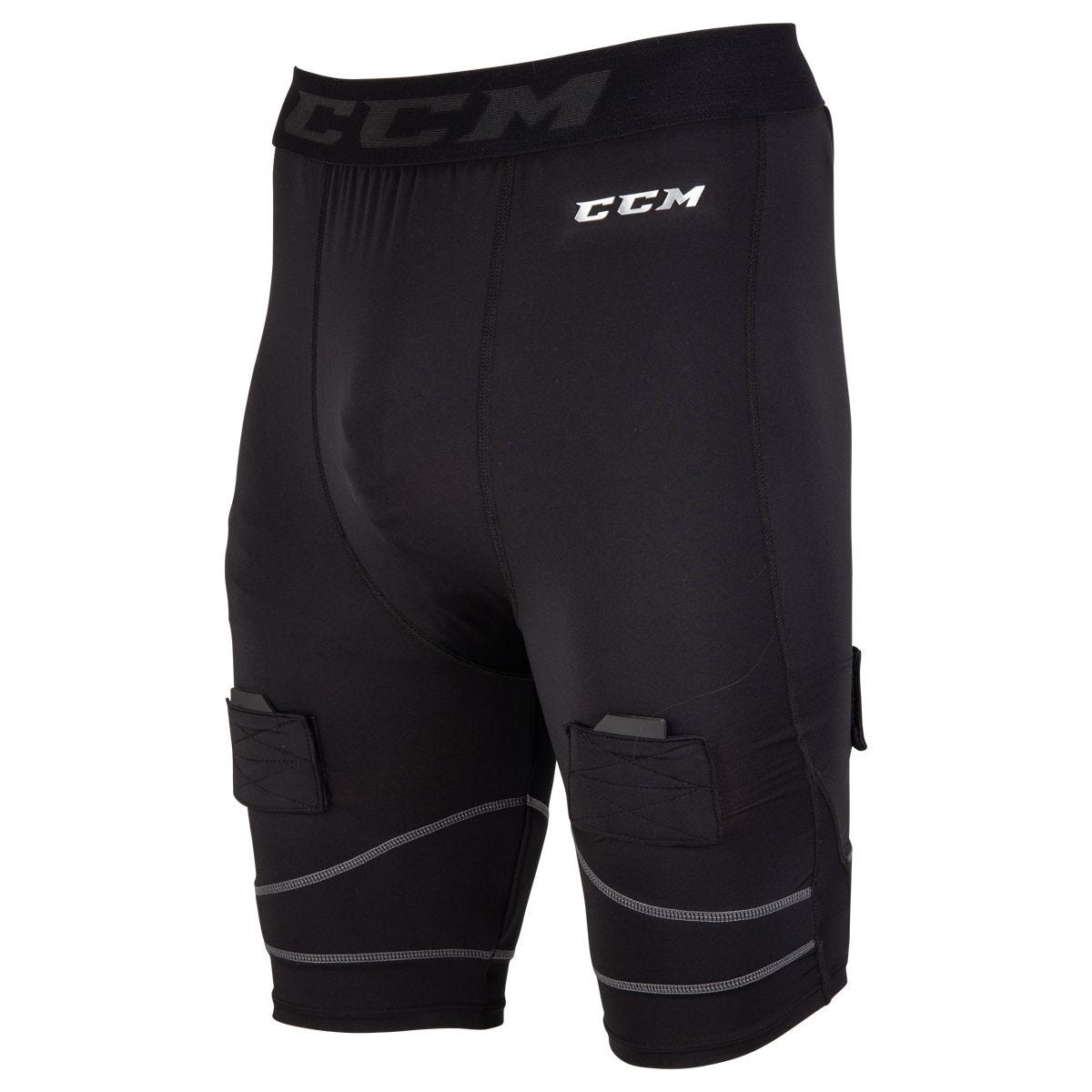 CCM Compression Pro Shorts with Jock/Tabs for Men