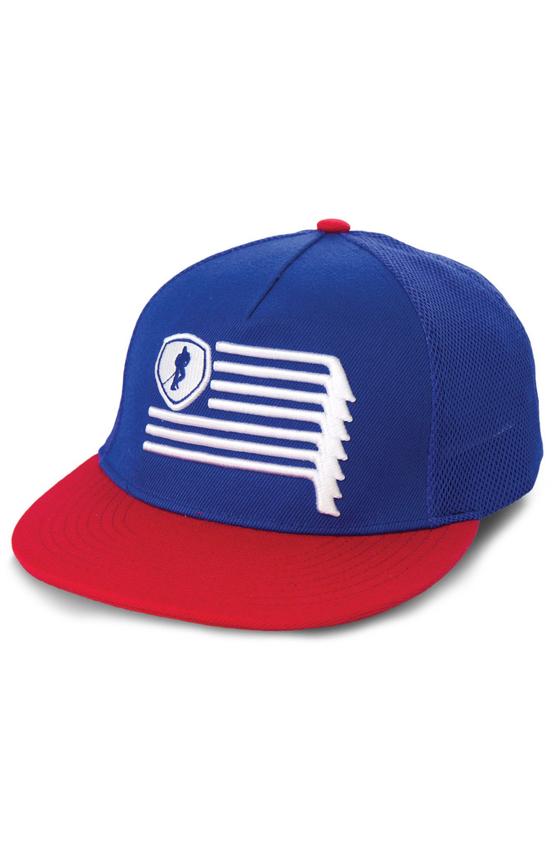 Gongshow Red White & Dangle Cap