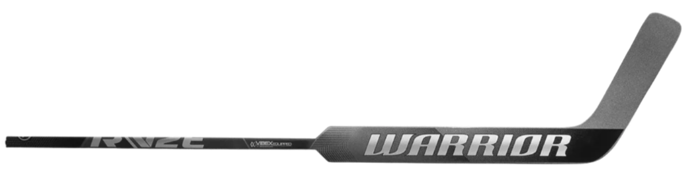 Warrior Ritual V2 E+ Intermediate Goalie Stick (Black/Silver) - Warrior