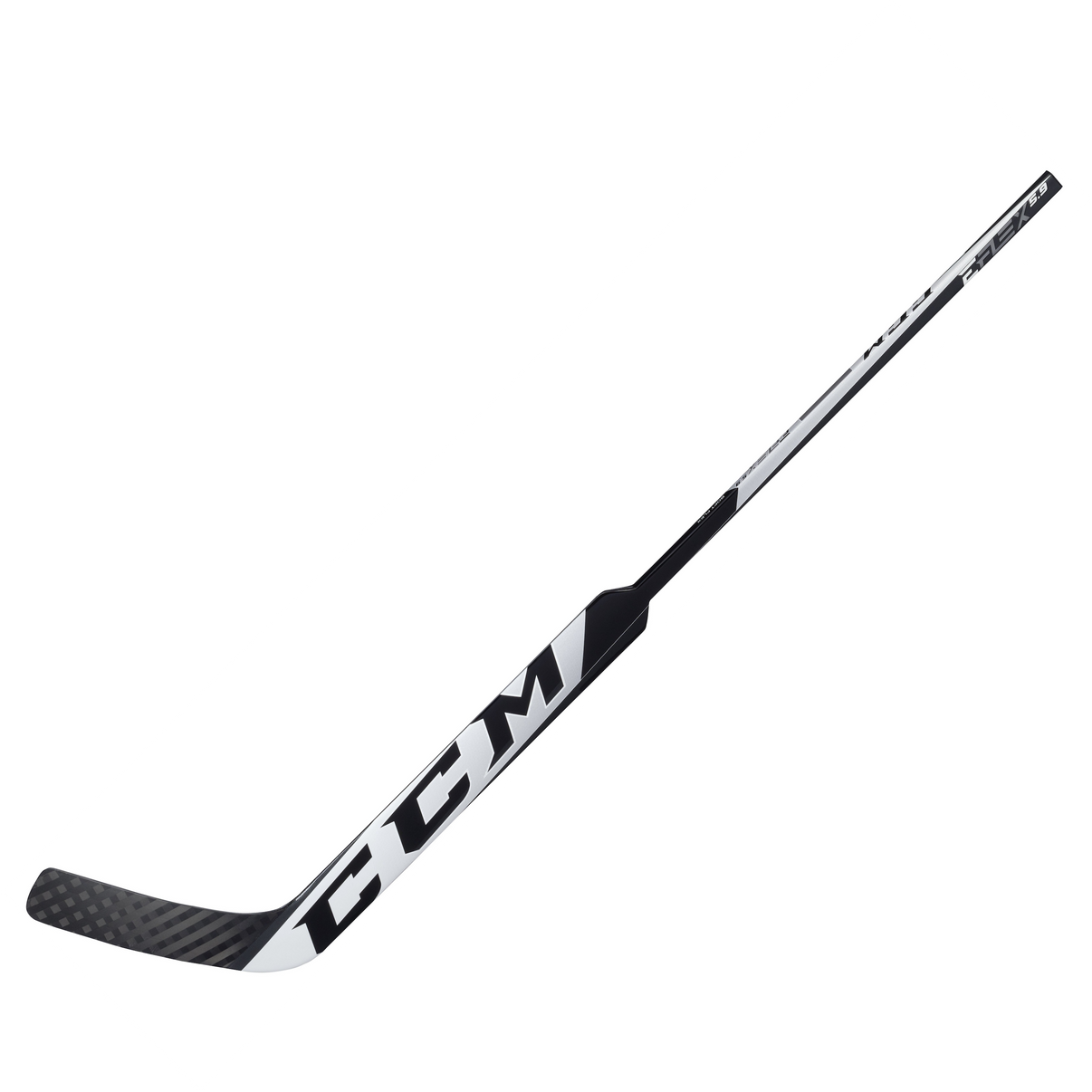 CCM EFLEX 5.9 Intermediate Goalie Stick (White/Black) - CCM