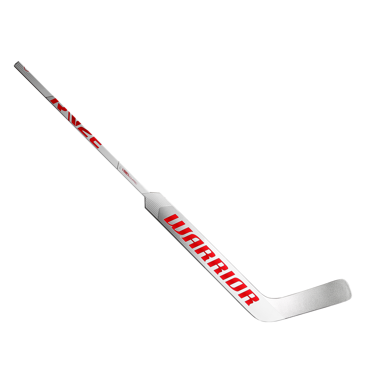 Warrior Ritual V2 E Intermediate Goalie Stick (Silver/White/Red) - Warrior