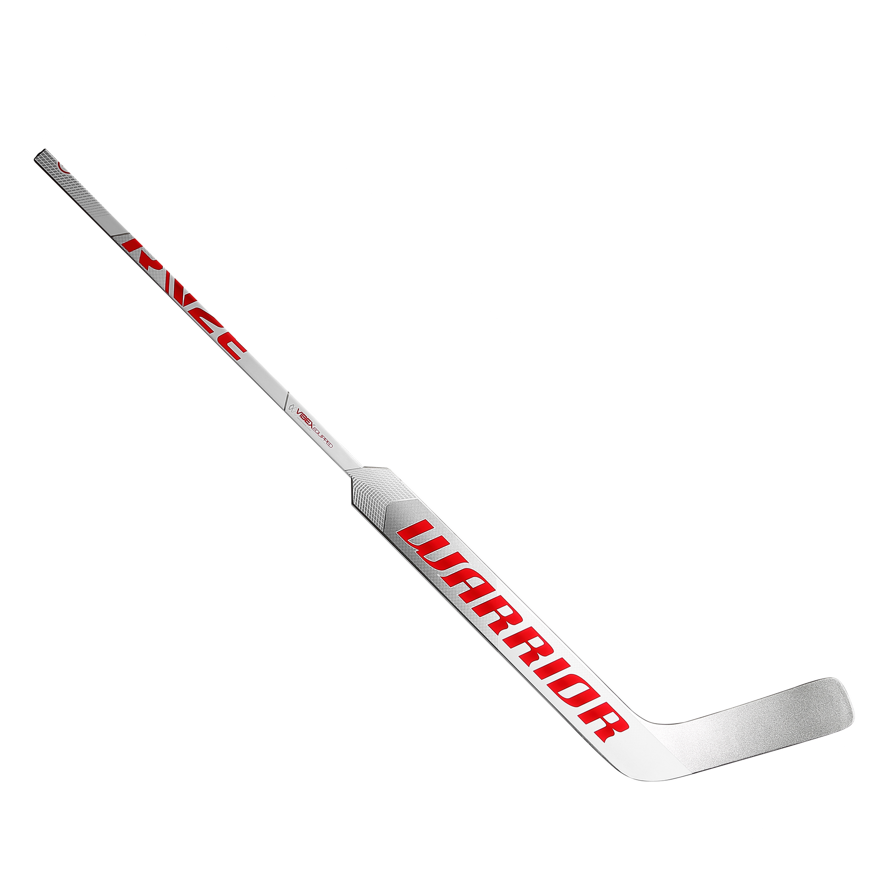 Warrior Ritual V2 E Intermediate Goalie Stick (Silver/White/Red)