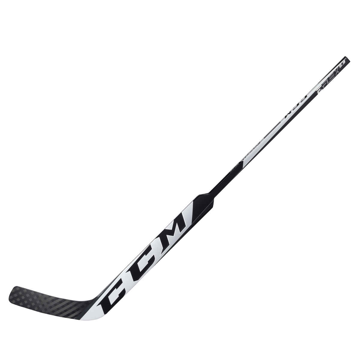 CCM EFLEX 5.9 Intermediate Goalie Stick (White/Black)