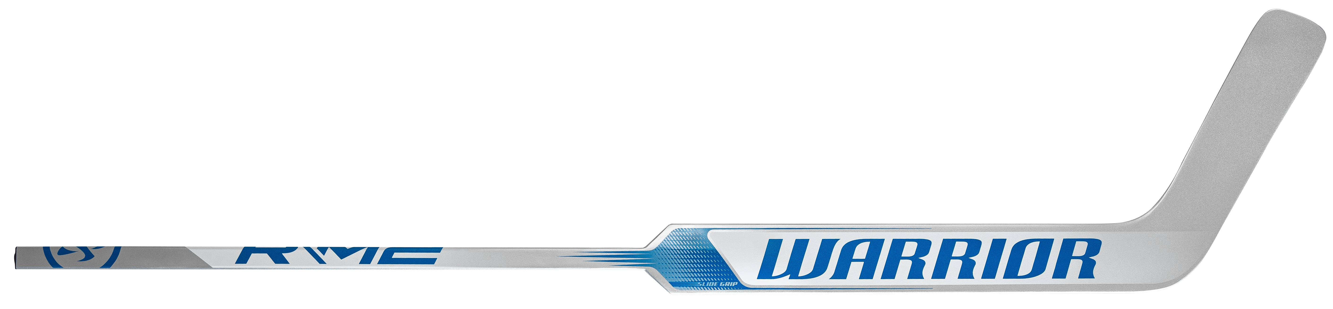 Warrior M2 E Senior Goalie Stick (Silver / Royal)